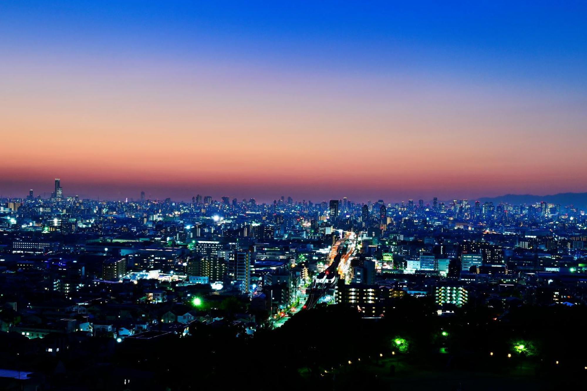 Hotel Seiryu Japanese Spa Inn With Spectacular View In Osaka Higashiosaka Exterior photo